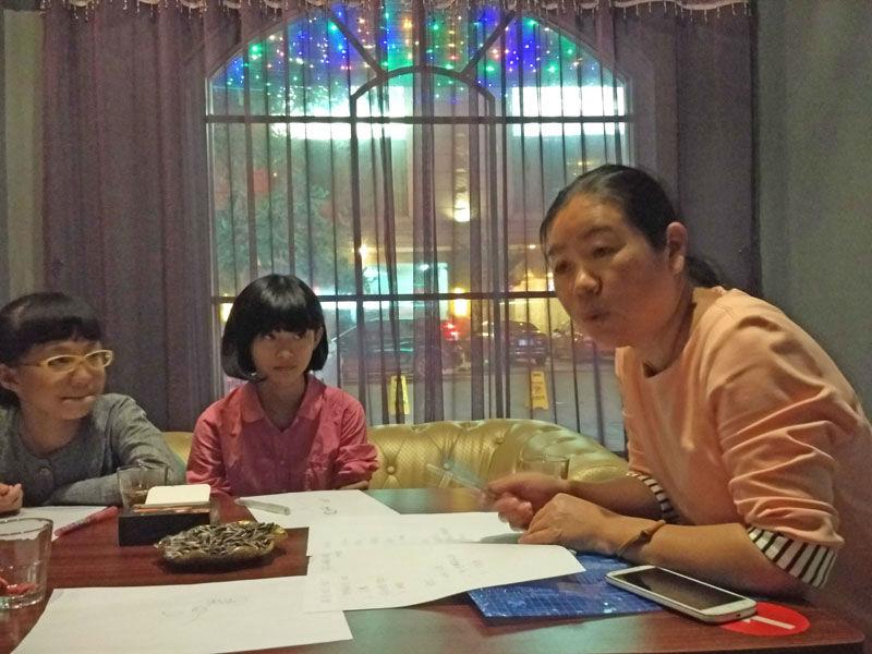 张老师讲解现场